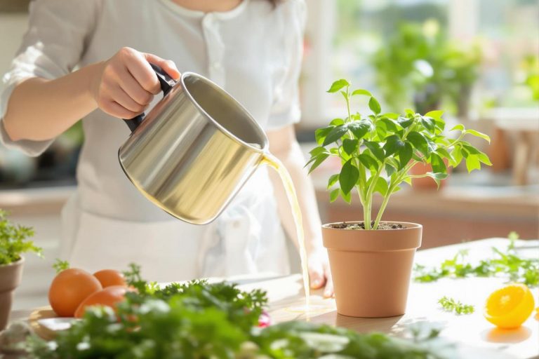 Vous la jetez tous à l’évier, pourtant cette eau est un trésor pour vos plantes vertes.jpg