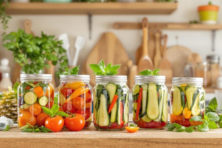 Ces bocaux maison prolongent la vie de vos légumes tout l’été (tomates, courgettes…).jpg