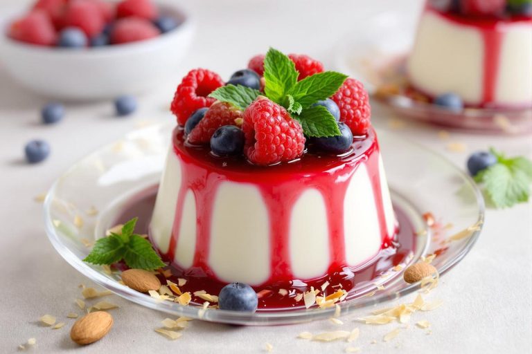 Desserts sans cuisson : cette pannacotta au lait d’amande est un pur délice.jpg