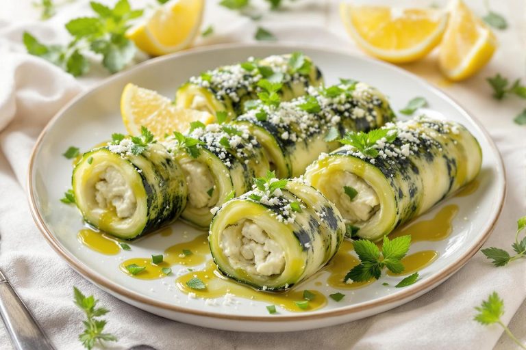 Envie de fraîcheur ? Mes rouleaux de courgette au chèvre & menthe qui font craquer !.jpg