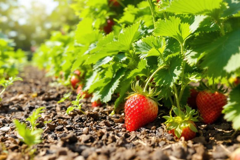 Fraisiers grillés ? Ce paillage naturel anti-canicule va tout changer !.jpg
