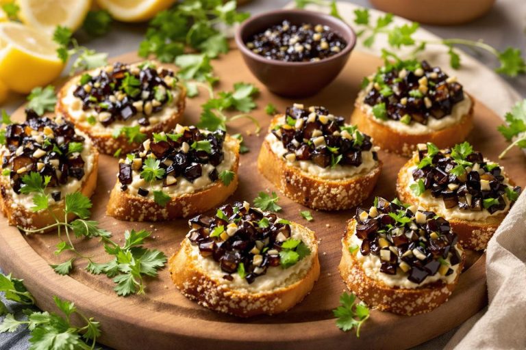 Mon caviar d’aubergine fumée sur toast fait toujours son petit effet à l’apéritif.jpg