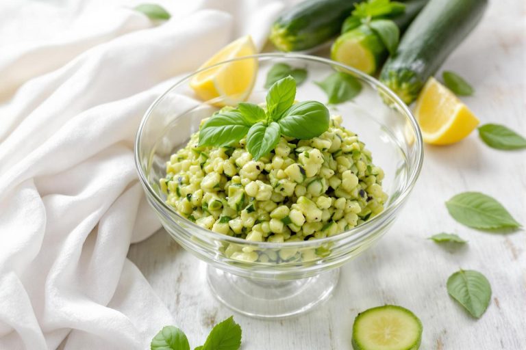 Tartare de courgette glacé au basilic : la surprise fraîche qu’il vous faut !.jpg