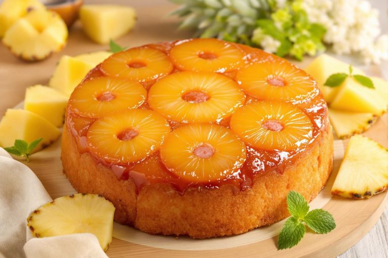 Le gâteau à l’ananas de mon enfance que j’ai revisité avec succès.jpg