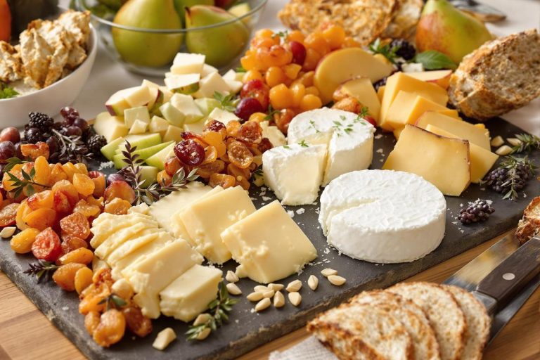Le plateau de fromages que je prépare toujours (et qui bluffe tous mes invités !).jpg
