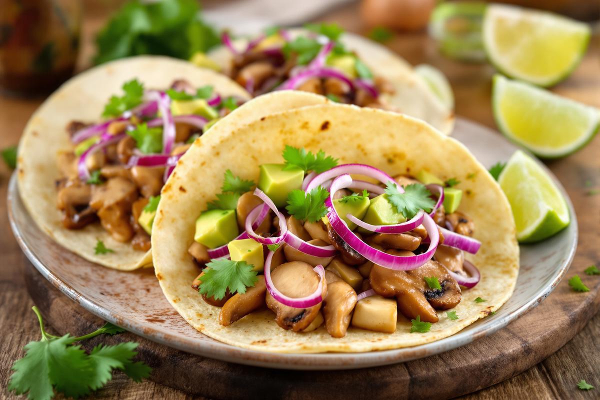 « 15 minutes chrono » : mes tacos de champignons à la coriandre fraîche.jpg