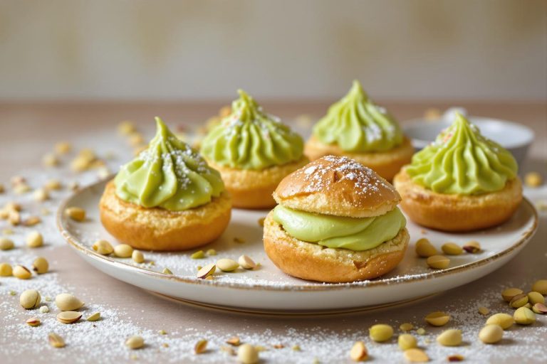 « À tomber » : mes choux craquelin fourrés à la crème de pistache.jpg