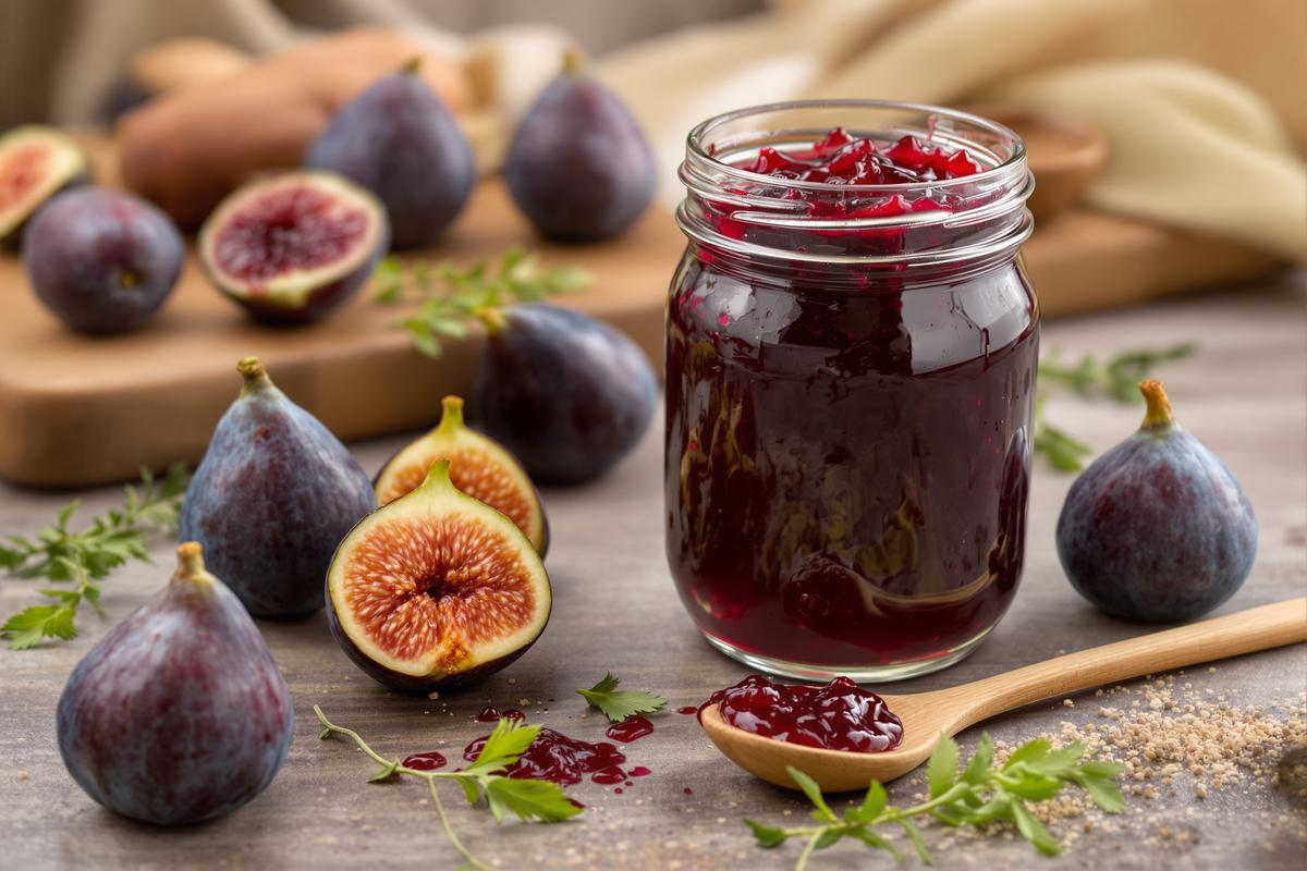 « Comme en Provence » : ma confiture de figues qui se garde tout l’hiver.jpg