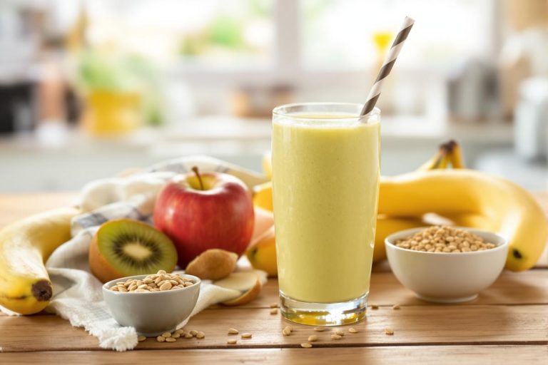 « Frais et léger » : mon smoothie banane-pomme-kiwi plein d’énergie.jpg