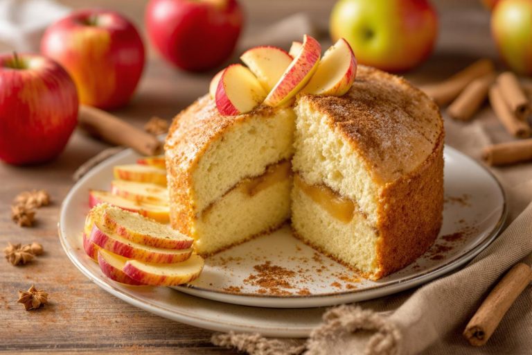 Le gâteau invisible aux pommes et à la cannelle : le dessert léger et ultra fondant de la rentrée.jpg