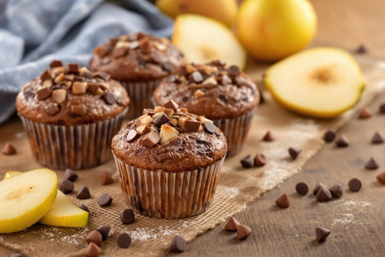 « Réconfort express » : mes muffins chocolat – poires prêts en 20 minutes.jpg