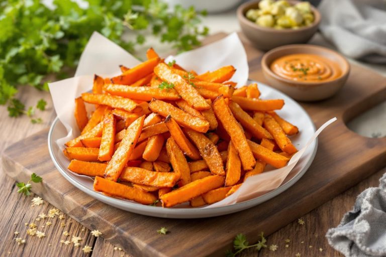 « Toujours croustillantes » : mes frites de patates douces au four.jpg