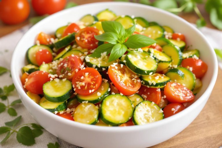 « Ultra simple » : ma poêlée de courgettes et tomates à l’ail, prête en 10 minutes.jpg